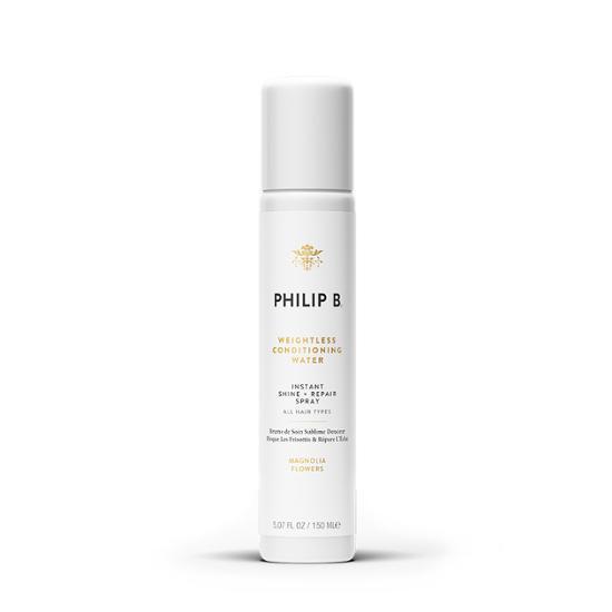 Philippe B. Weightless Conditioning Water 150ml leave-in conditioner for hair care, featuring a sleek bottle design, ideal for K-Beauty enthusiasts.