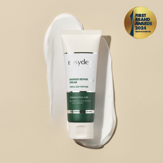 Easydew Barrier Repair Moisture Care Cream 105ml - A K-Beauty skincare moisturizer designed to repair and hydrate the skin.