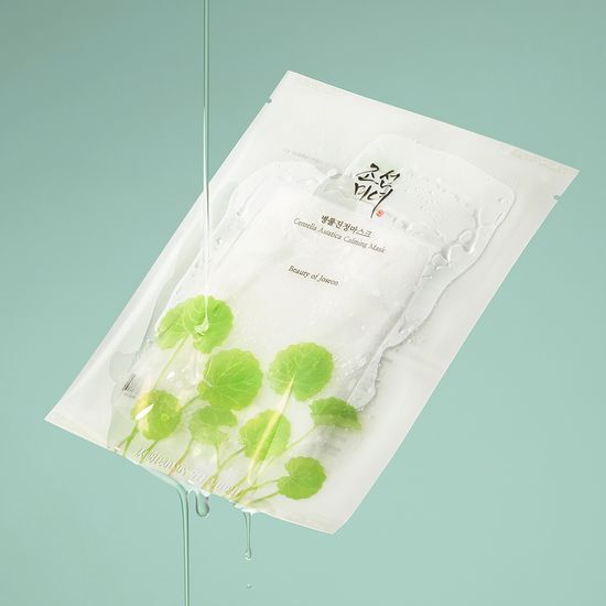 Joseon Beauty Centella Soothing Mask - 10 sheets of K-Beauty skincare designed to soothe and hydrate the skin.