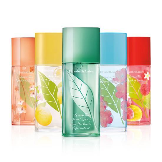 Elizabeth Arden Green Tea Scent Spray 100ml in Citron Freesia variant, a refreshing fragrance from K-Beauty, ideal for personal care.