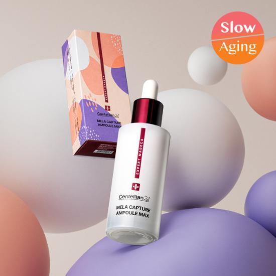 Centellian24 Expert Madeca Melas Capture Ampoule 45ml - K-Beauty skincare essence for enhanced skin health.