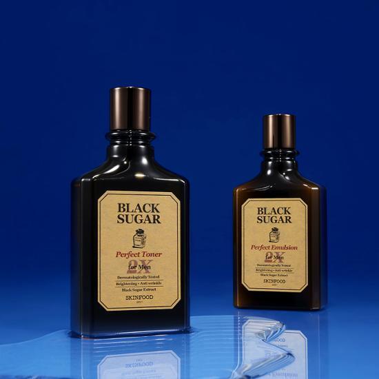 [Moist & Fresh] Skinfood Black Sugar Perfect 2X for Men 180ml, Choose 1