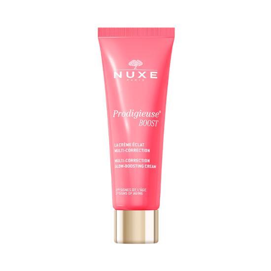 Alt text: Nuxe Prodigieuse Boost Glow Boosting Cream 40ml - Hydrating skincare moisturizer for a radiant complexion from NUXE, ideal for K-Beauty enthusiasts.