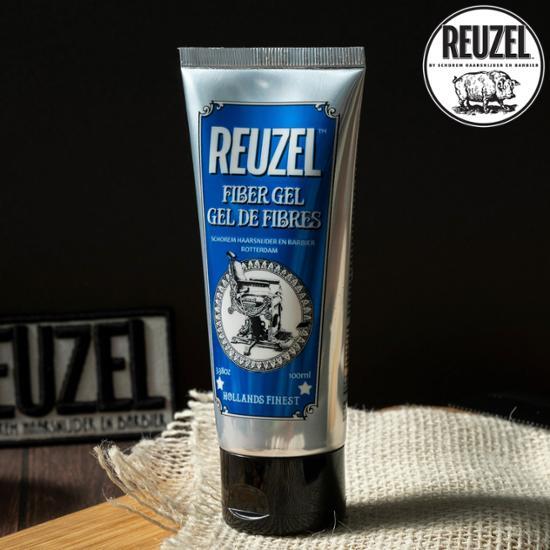 RiuGel Fiber Gel 100ml for men, a styling product from K-Beauty, ideal for achieving textured hairstyles.