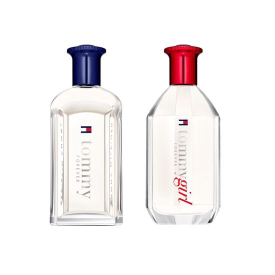 Tommy Hilfiger Tommy/Tommy Girl EDT 30ml fragrance bottle with options for Tommy Girl 50ml, showcasing a stylish design perfect for personal care.