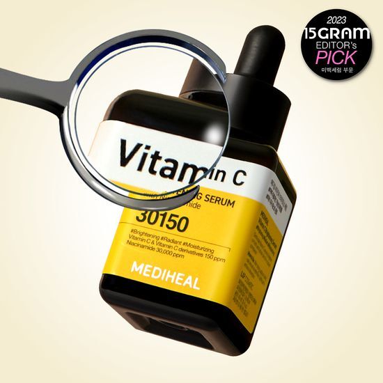 40ml Mediheal Vitamin C Brightening Serum for skincare, featuring K-Beauty essence for enhanced radiance and luminosity.