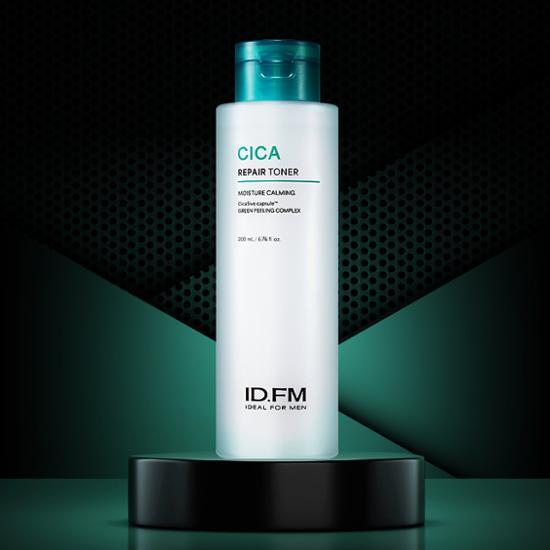 200mL Ideal for Men Cica Mark Toner - K-Beauty skincare product for men, designed to soothe and refresh the skin.