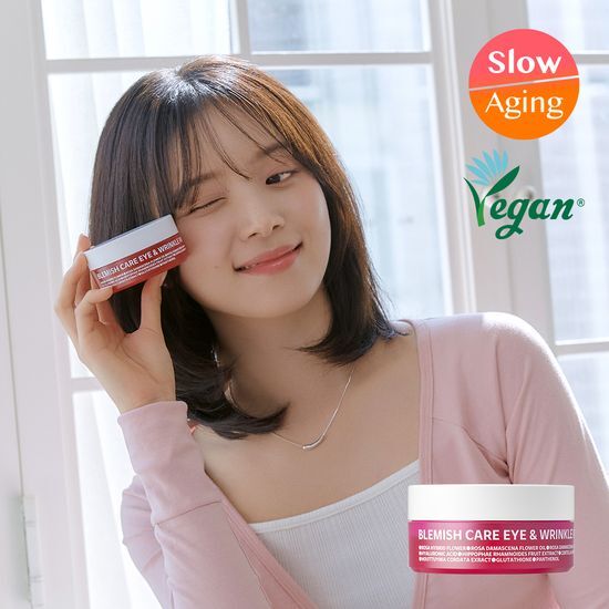 Isoi Blemish Care Eye & Forehead Patch - 90 sheets of K-Beauty skincare mask for targeted blemish treatment.