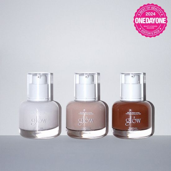 Glow Breathable BB Cream in original white shade, 30ml, offering a luminous finish for a radiant complexion.