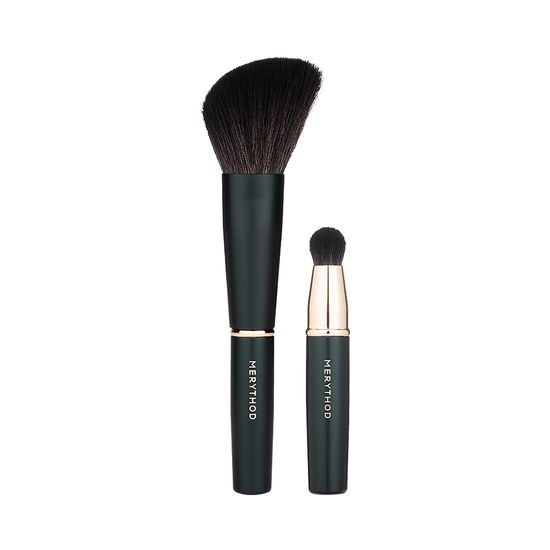 Marysod Real Edge Double Brush - versatile K-Beauty makeup tool for precision application, ideal for enhancing your beauty routine.