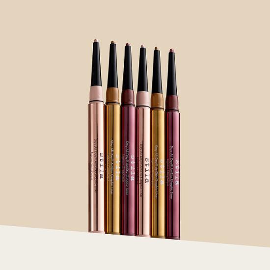 Stila Stay All Day Artistic Graphic Liner in Hustle - vibrant eyeliner pen for precise, long-lasting application.
