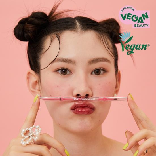 TPSY Tipsy Plumple Lip Liner in shade Liporia, featuring a rich plum color perfect for defining lips.