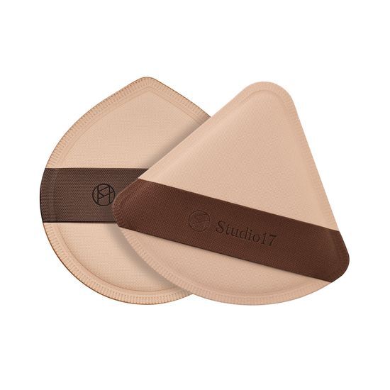 Studio17 PANG PANG Giant/Triangle Puff - K-Beauty makeup tool for flawless application, available in two types.