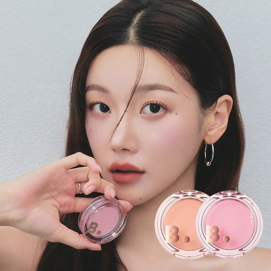 Vanilla Co. Priming Veil Cheek in Bear Nude (BE02) - A palette featuring 6 natural blush shades for a flawless finish.