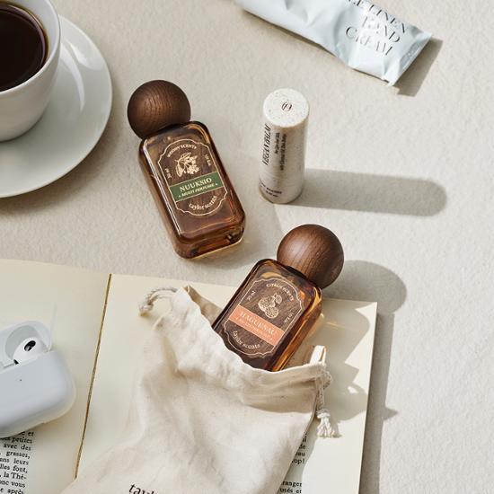 Taylor Scent Multi-Perfume 30ml - Choose from 4 unique variants, showcasing K-Beauty fragrance options in elegant packaging.