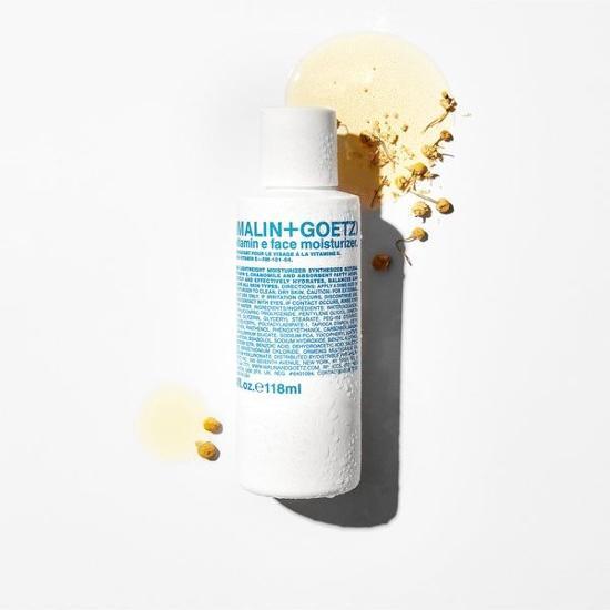 Malin + Goetz Vitamin E Face Moisturizer 118ml - Hydrating skincare product for a healthy glow.