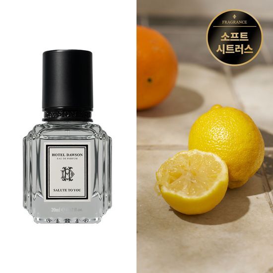 Hotel Dawson Eau de Parfum 20ml - Salute to You fragrance bottle, showcasing K-Beauty elegance in a stylish design.