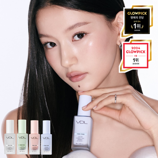 VDL Tone Stain Color Correcting Primer 30ml in Clear - A lightweight primer that evens skin tone and enhances makeup application.
