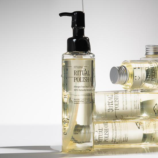 150ml Curry Shield Ritual Polish Oil for Men's Beauty - K-Beauty Styling Product