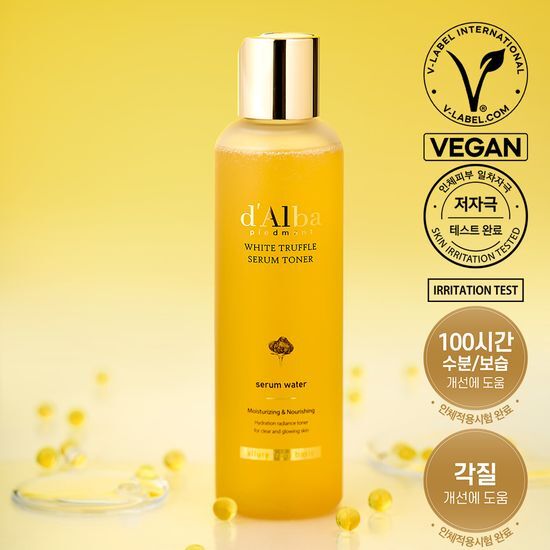 Dalba Vita Serum Toner 180ml - K-Beauty skincare product for hydration and rejuvenation.