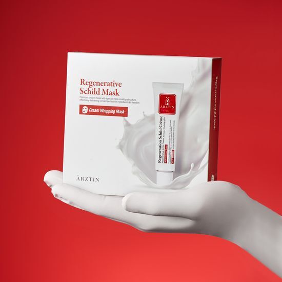 5 sheets of Ertin Regenerative Silt Mask, a K-Beauty skincare product designed for rejuvenating and revitalizing the skin.