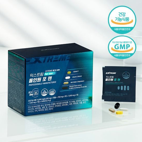 Extreme All-in-One for Men - 30 Sachets (30-Day Supply) – Allkmag