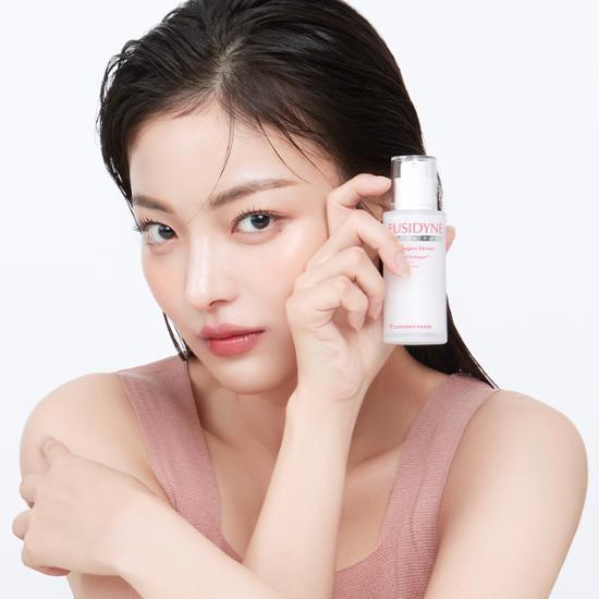 50ml Hushidaine Derma Pore 4D Collagen Serum for skincare, featuring advanced K-Beauty formula to enhance skin texture and hydration.