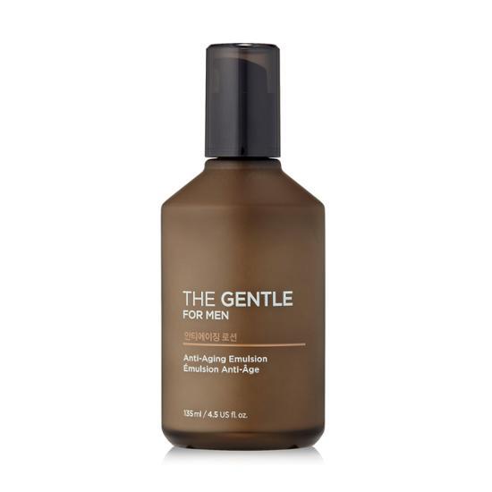 Anti-aging lotion for men from The Face Shop, 135ml, designed to hydrate and rejuvenate skin. K-Beauty skincare product.