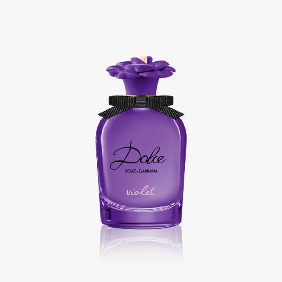 50ml bottle of Dolce & Gabbana Dolce Violet EDT, a luxurious women's fragrance in an elegant design, ideal for personal care and beauty.