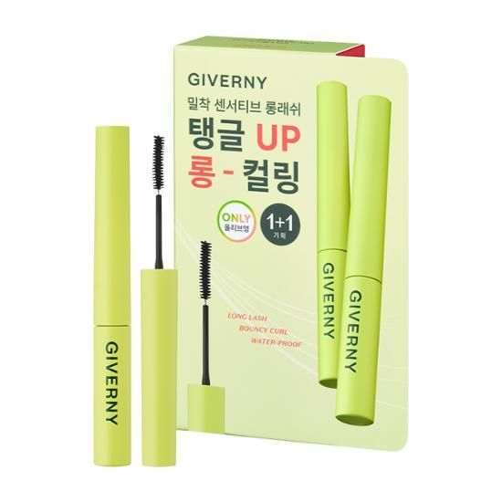 Close-fit sensitive mascara by Giverny in Volume Plan 01 Black, designed for long-lasting lash volume.