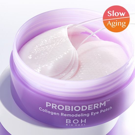Bioheal Probioderm Collagen Remodeling Eye Patches - 60 sheets for skincare, enhancing K-Beauty routines with effective collagen treatment.