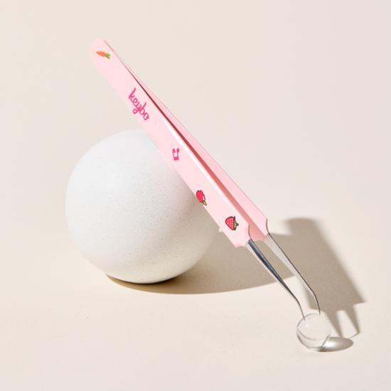 Kibo Pipi Lash Curler Tweezers - Precision beauty tool designed for curling lashes, ideal for K-Beauty enthusiasts.