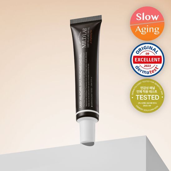 20ml Mildrap Deep Melacare Spot Treatment Ointment Gel for skincare, featuring moisturizing properties, K-Beauty formula by Mild Lab.