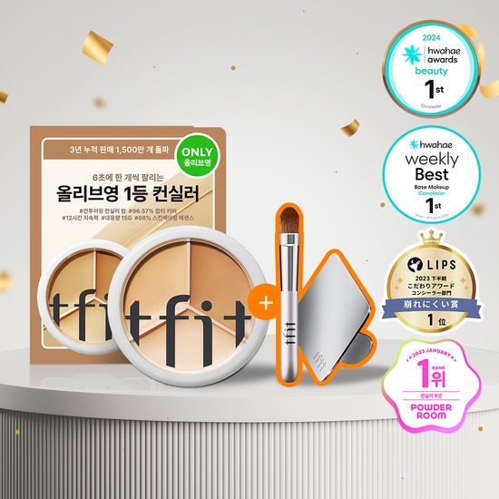 Image of T-Fit Cover Up Pro Concealer in shade 03 Cool, featuring a sleek applicator and available in seven vibrant colors for flawless skin coverage.