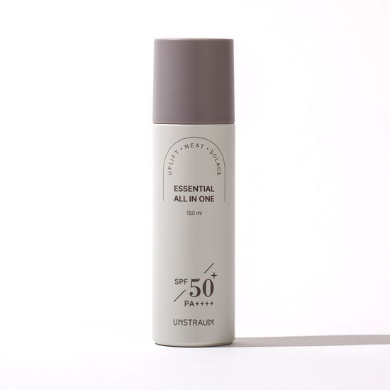 Ounstraum Essential All-in-One 150ml skincare moisturizer in elegant packaging, featuring K-Beauty formulation for healthy skin.