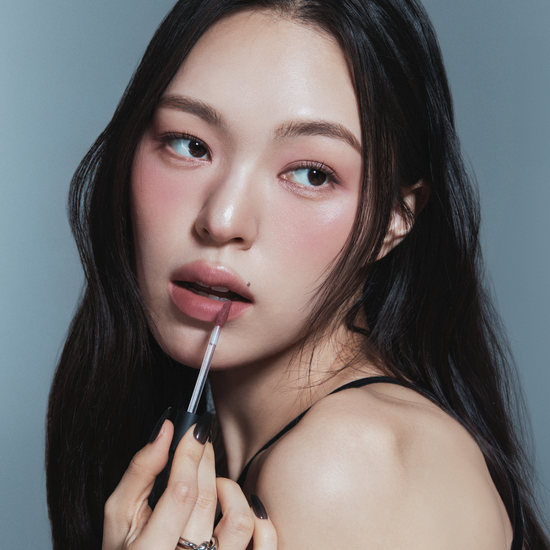 Rainbow Mansion Tie-Up Cover Tint in Hershey Rose, showcasing a vibrant rose hue perfect for a natural look.