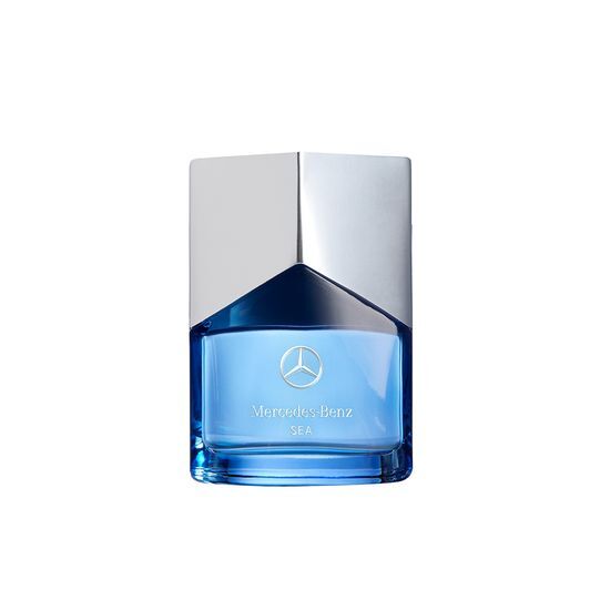 Mercedes-Benz LSA Sea Eau de Parfum 60ml bottle, showcasing a sleek design, perfect for fragrance enthusiasts.