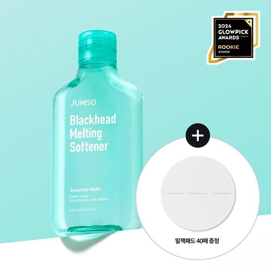 [PhysiCleaner] JumiSo Blackhead Melting Softner 150ml (+40 pads)