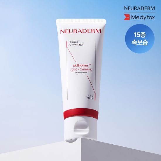 Alt text: Medytox New Derm Derma Cream MD 100g - K-Beauty skincare moisturizer for healthy skin