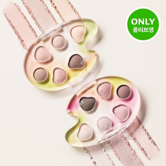 BBIA Last Eye Palette Watercolor Edition in Limited Edition 03 Bucket List featuring 5 vibrant colors for versatile eye looks.