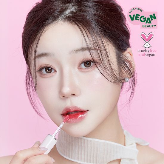 4g Kipin Touch Glow Water Lip Tint in Apricot shade, showcasing a vibrant and moisturizing lip color option.