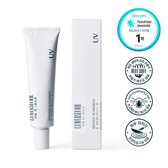 Cover Seoul Bestian Sunscreen SPF50+ PA++++ 50ml - K-Beauty sun care product for effective skin protection.