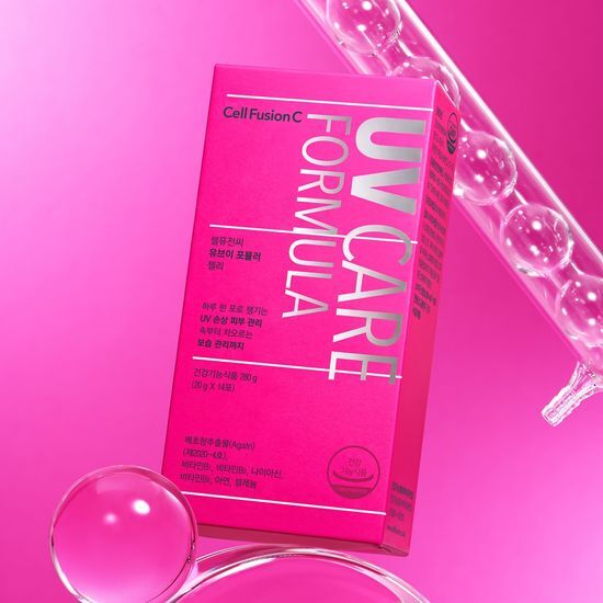 Cell Fusion C UV Formula Jelly 14 Pack - Skincare product for sun protection and skin health.