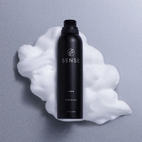 Five Sense Hair Foam 200ml for men, a K-Beauty styling product designed for effortless hair styling and volume.