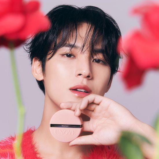 Anov Hair Perfume Mist 20ml in Tender Bloom scent, showcasing a stylish bottle with floral design, ideal for adding fragrance to hair. Part of K-Beauty collection.