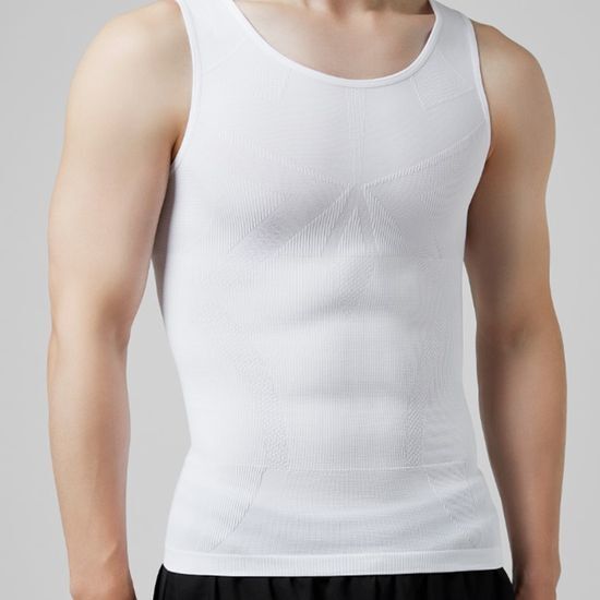 Alt text: 95PROBLEM Inner Fit Sleeveless Top in black, available in M/L/XL, designed for men's beauty and comfort, highlighting K-Beauty fashion trends.