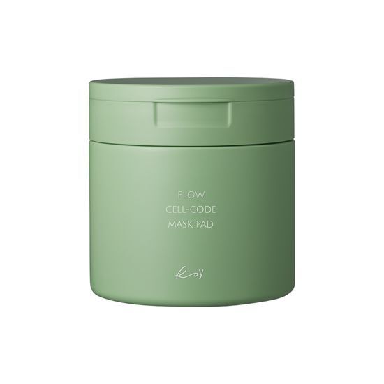 50 sheets of Koi Flow Cell Code Mask Pads, a K-Beauty skincare product designed for personal care and cosmetics.