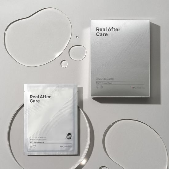 ID Placosmetic Real Aftercare Mask - 5 Sheets for rejuvenating skincare, K-Beauty essentials.