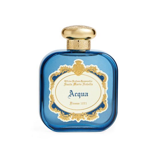Santa Maria Novella Aqua Eau de Parfum available in 50ml and 100ml bottles, showcasing a luxurious fragrance from K-Beauty.