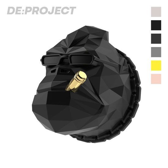 Gold Dproject Dirilago Car Air Freshener available in 6 options, designed for men’s beauty and fragrance.